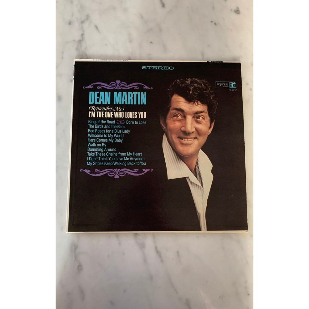 Vintage "Dean Martin: Remember Me I'm the One Who Loves You" Vinyl Record
